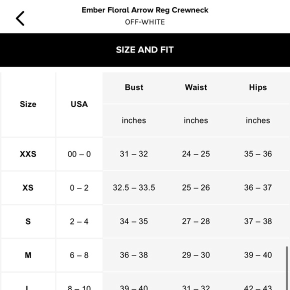 OFF WHITE Ember floral arrow crewneck - Picture 10 of 12